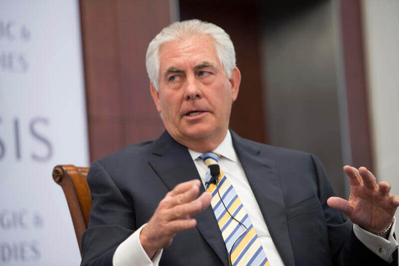 Secretary of State–designee Rex Tillerson. Photo: Center for Strategic and International Studies