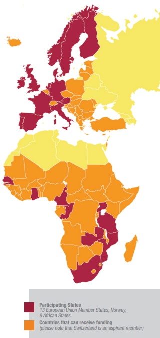 DCTP Countries. Graphic: DSW