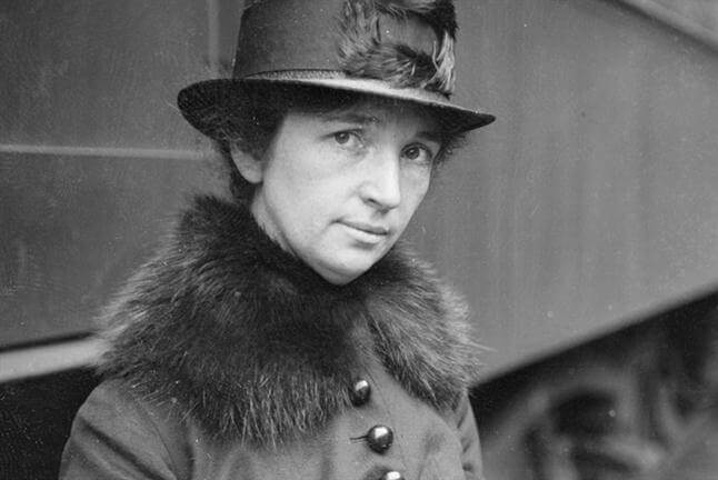 Birth control pioneer Margaret Sanger. Photo: public domain